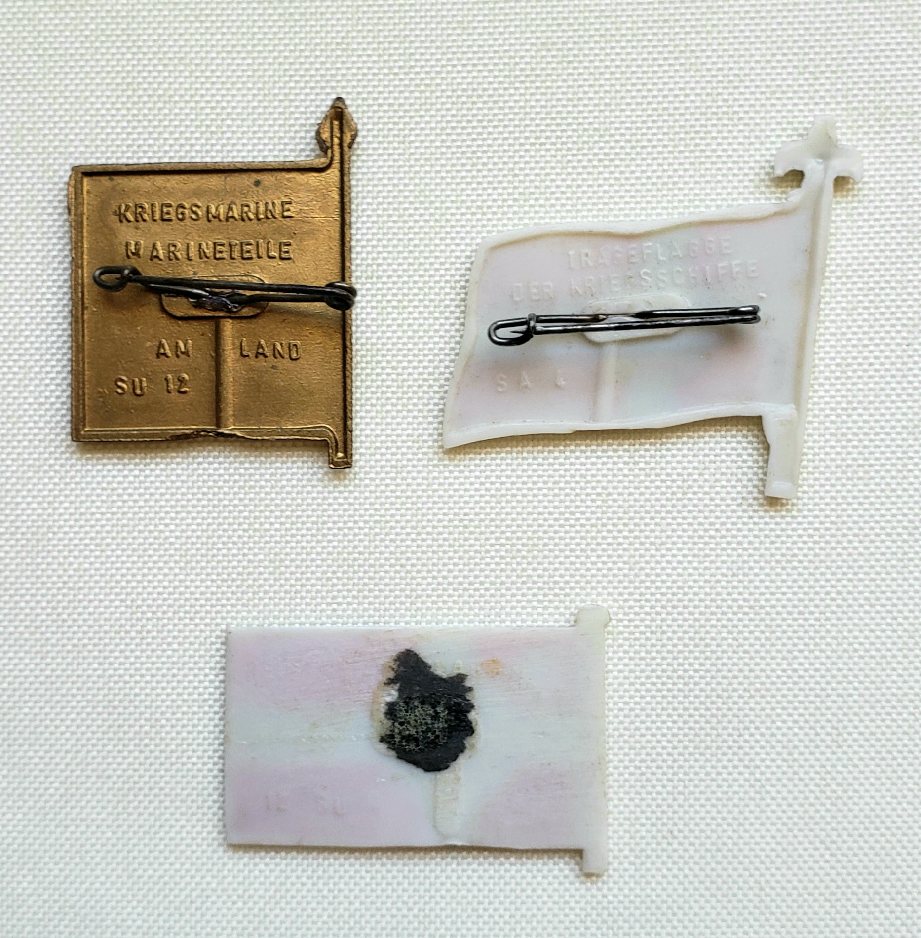 Stickpins, Miniature and Ribbon  Bars.